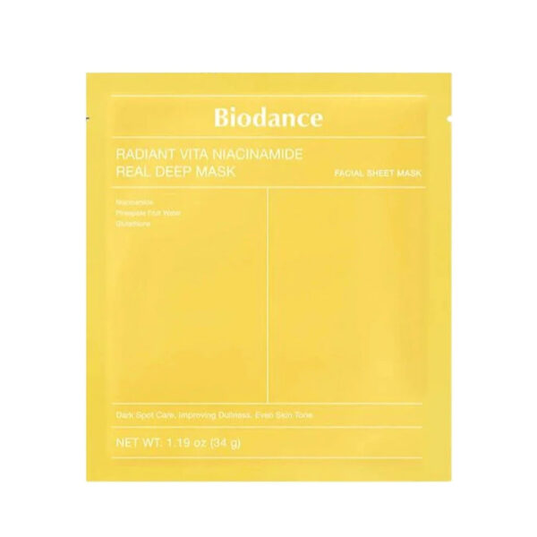 Radiant Vita Niacinamide Real Deep Mask - 34 g