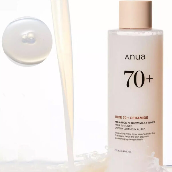 Rice 70 Glow Milky Toner - 250 ml - Image 2